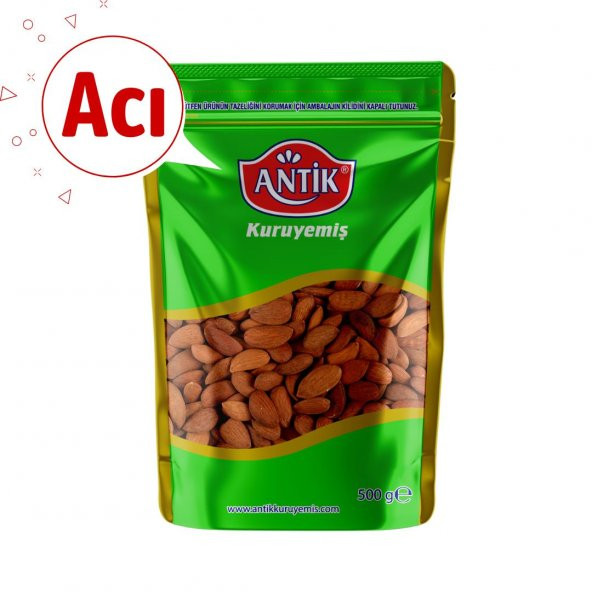 Acı Badem İçi Çiğ 500 g - Resim 2