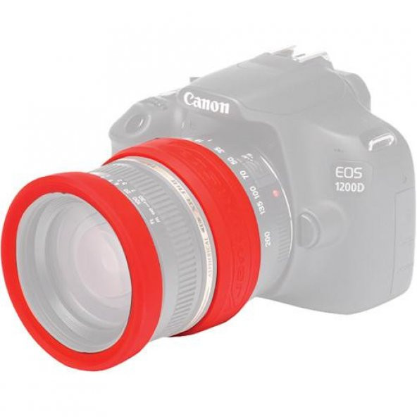Easycover Lens Rim Lens Koruyucu (52MM Kırmızı) ürün görseli 1
