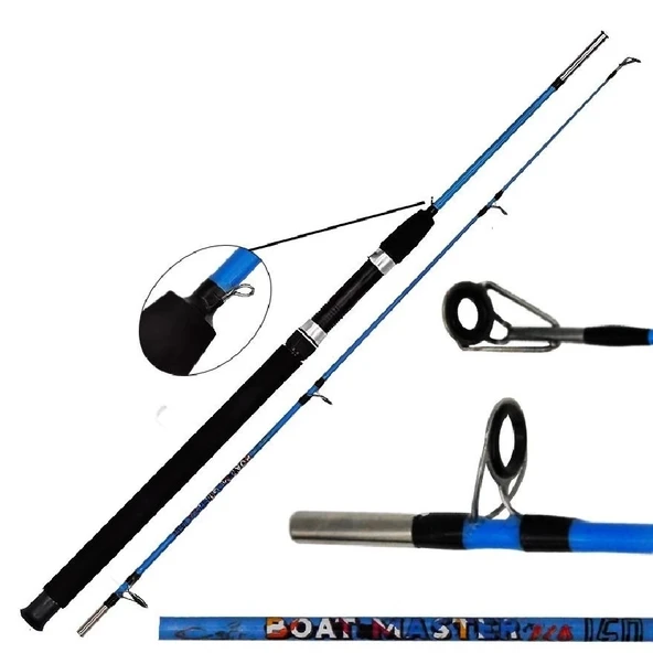 Portfish Boat Master Eco Tekne Kamışı 165 Cm 10 -20 Lbs - Mavi ürün görseli 1