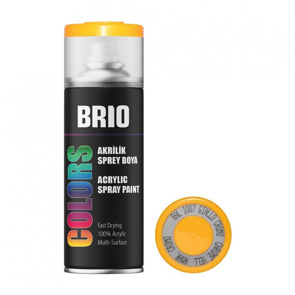 Brio Sprey Boya Akrilik Nergis Sarısı B1007 400Ml ürün görseli 1
