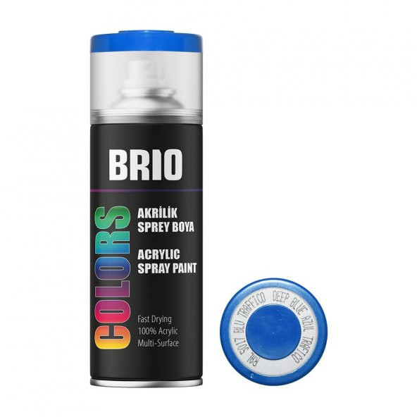 Brio Sprey Boya Akrilik Trafik Mavi B5017 400 Ml ürün görseli 1