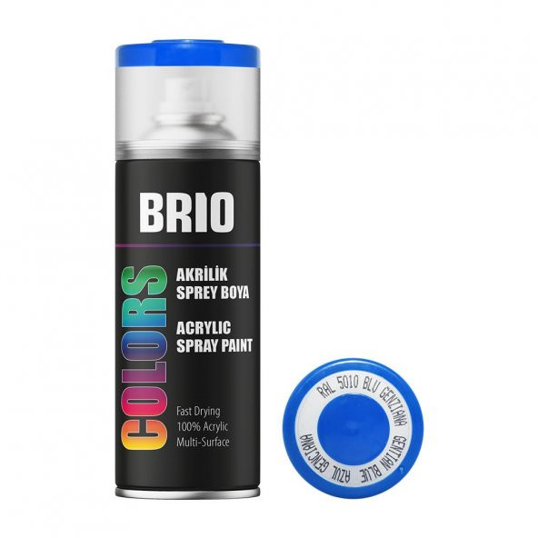 Brio Sprey Boya Akrilik Yılan Otu Mavi B5010 400 Ml ürün görseli 1
