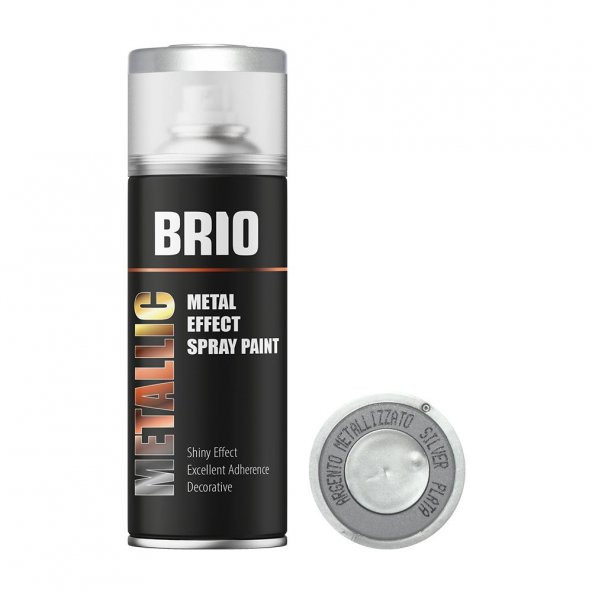 Brio Sprey Boya Metalik Krom 400 Ml ürün görseli 1