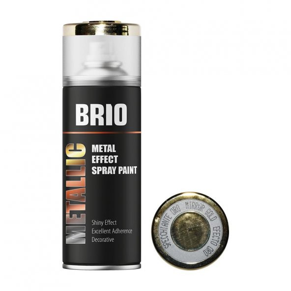 Brio Sprey Boya Metalik Gold 400 Ml ürün görseli 1