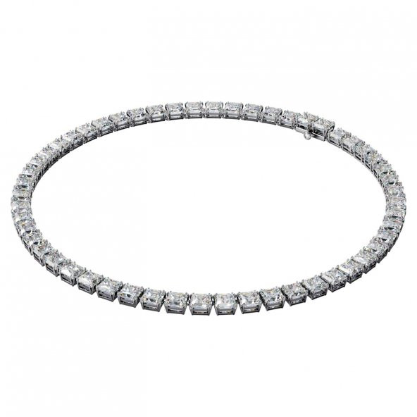5599153 Swarovski Kolye Millenia All Ard S Sqr White/Rhs necklace ürün görseli 1