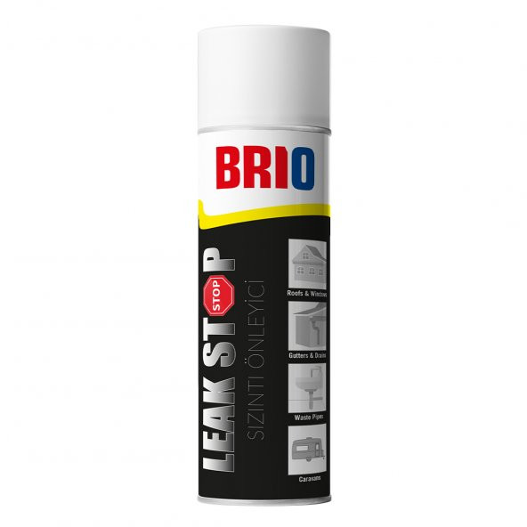 Brio Sızdırmazlık Sprey Sızıntı Önleyici Su Geçirmez Sprey Beyaz 500Ml ürün görseli 1