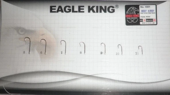 Eagle King 1501Nı Çapraz Nikel Sinek İğne (9224Nı) No:10 ürün görseli 1