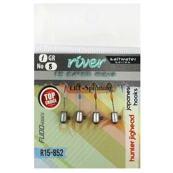 River Hunter Jighead 4’Lü Paket 1.5Gr ürün görseli 1
