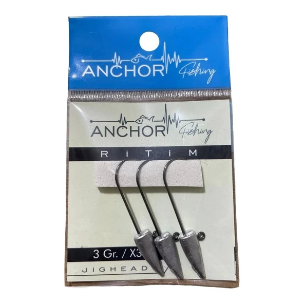 Anchor Ritim Lrf Jighead 7Gr 3 Lü Paket ürün görseli 1