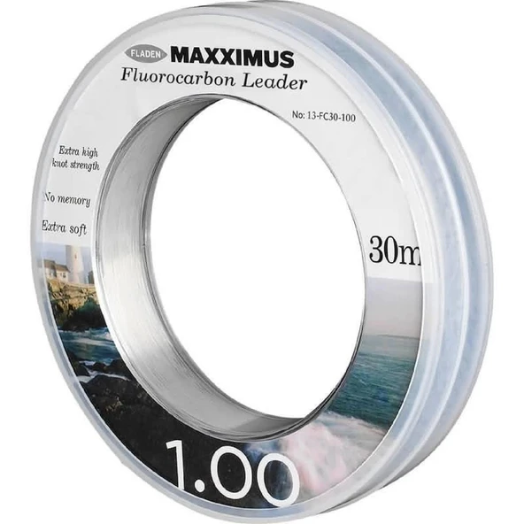 Lider Misina Fladen Maxxımus Leader Fluorocarbon 0,80Mm ürün görseli 1
