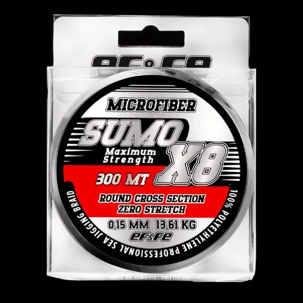 Effe Sumo X8 300 Mt. 0,30Mm Yeşil İp Misina ürün görseli 1