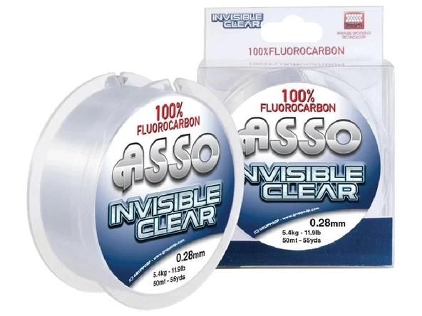 Asso Invısıble Clear %100 Florokarbon Misina 0,35Mm - Resim 3