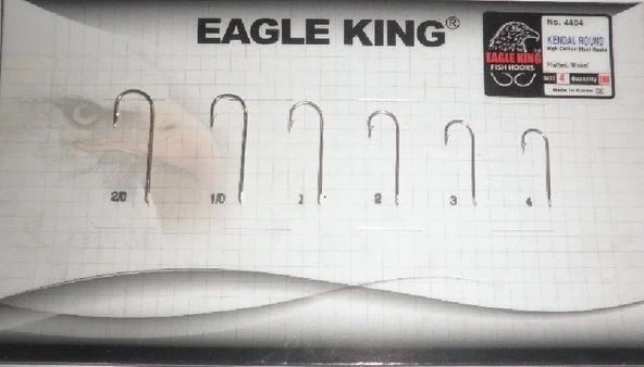 Eagle King 4404Nı Düz Uzun Sap Nikel Çelik İğne No:2/0 ürün görseli 1