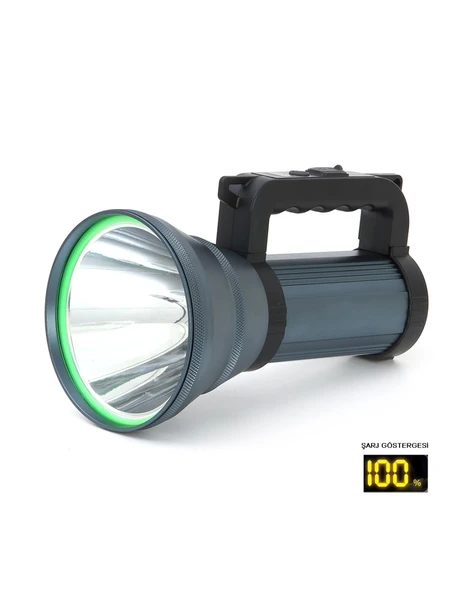 WATTON WT-411 200W GÜÇLÜ ŞARJLI EL FENERİ PROJEKTÖR ürün görseli 1