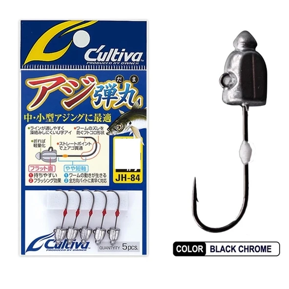 Owner Cultiva JH-84 horse mackerel bullet  0,6gr  jighead ürün görseli 1