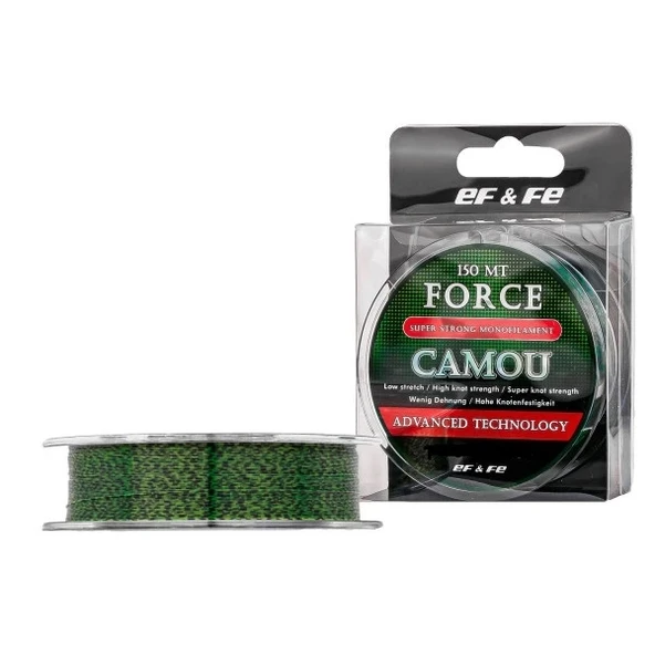 Effe Force Camou 150Mt 0,25Mm Sazan Misinası ürün görseli 1