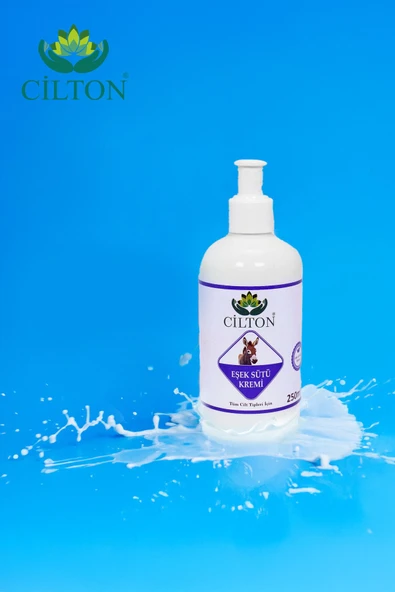 CİLTON  EŞEK SÜTÜ YÜZ KREMİ 250 ML ürün görseli 1