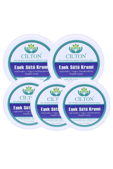 CİLTON  EŞEK SÜTÜ KREMİ 150 ML 5 ADET ürün görseli 1
