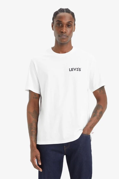 Levi's Oversize Minimalist Erkek T-Shirt - Kısa Kol Yuvarlak Yaka Günlük ürün görseli 1