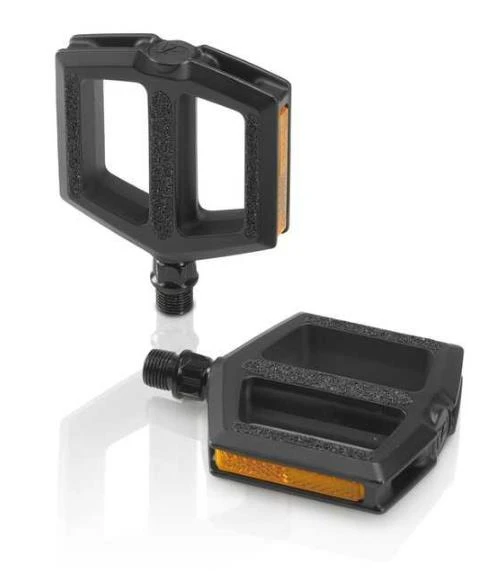 XLC Bisiklet Pedal Plastik, Grıptabe Surface Siyah Çocuk Platform Pedal ürün görseli 1