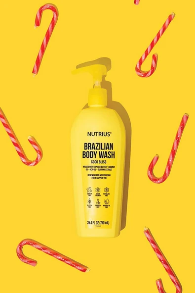 Nutrius Coco Bliss Brazilian Duş Jeli 750ML - Resim 7