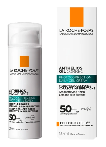La Roche Posay Anthelios Oil Correct Yüz Güneş Kremi 50 ml ürün görseli 1