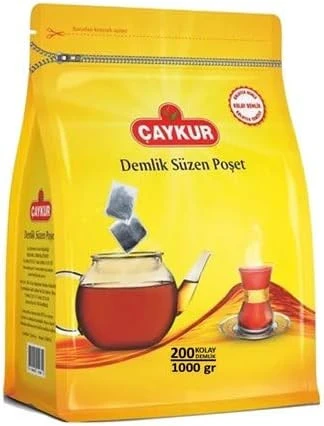 Caykur Demlik Süzen Poşet Çay 5 gr 200 adet ürün görseli 1
