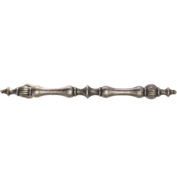 Şehzade Kulp Antik Gümüş 224mm (2 Adet) - Resim 2