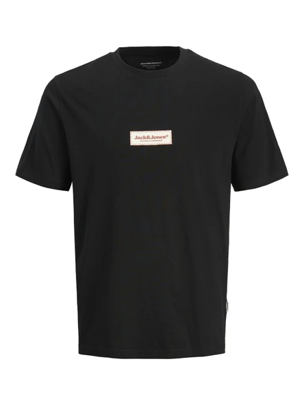 JACK JONES Yazı Detaylı Erkek Tişört 12273182 ürün görseli 1