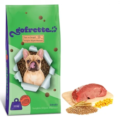 Gofrette Biftekli Yetişkin Köpek Maması 15 Kg ürün görseli 1