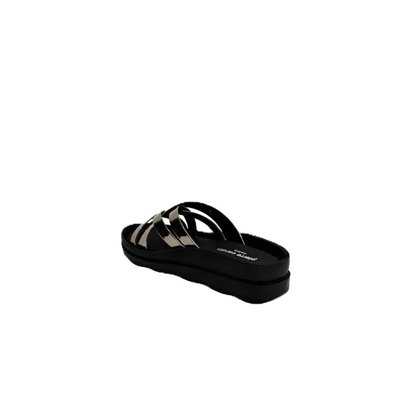 Pierre Cardin 7485 Platin Rugan Bayan Terlik - Resim 9