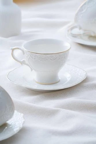 Acar Angela Gold 6 Kişilik Çay-Nescafe Fincanı Takımı SYT-06062 ürün görseli 1