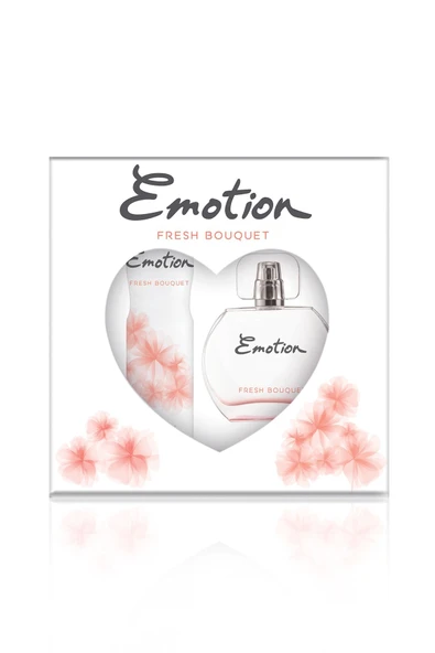 EMOTİON EDT 50ML+DEO 100ML SET-FRESH BOUQUET ürün görseli 1