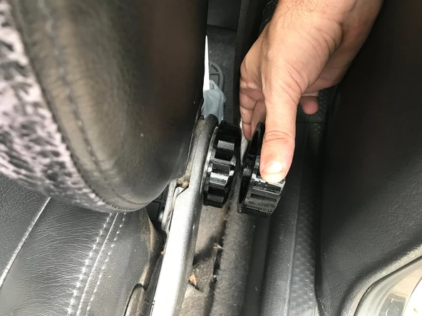 VW GOLF / JETTA MK3 KOLTUK AYAR KOLU - Resim 5