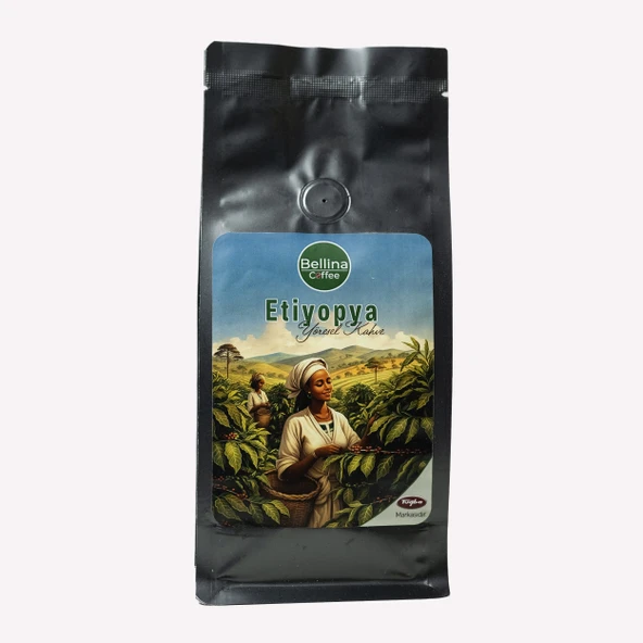 Espresso Kahve Çekirdeği Etiyopya 200 gr ürün görseli 1