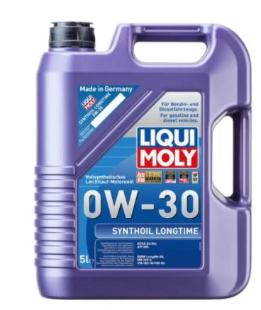Liqui Moly Synthoil Longtime 0W-30 Motor Yağı 5 L ürün görseli 1