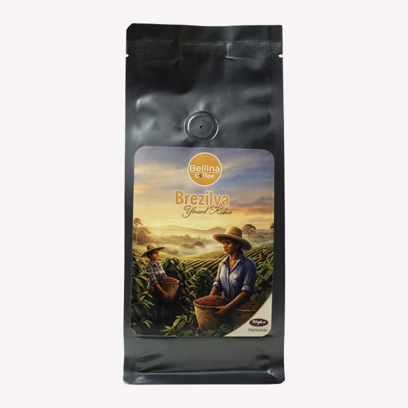 Espresso Kahve Çekirdeği Brezilya 200 gr ürün görseli 1