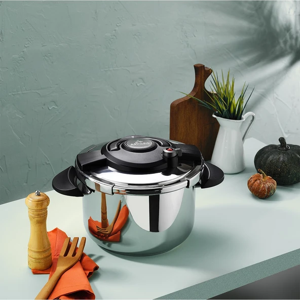 Aryıldız Touch & Cook Düdüklü Tencere 10 Litre Ar263273 ürün görseli 1