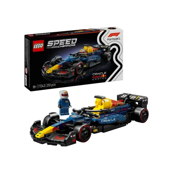 LEGO Speed Champions 77243 Oracle Red Bull Racing RB20 F1 Yarış Arabası (251 Parça) ürün görseli 1