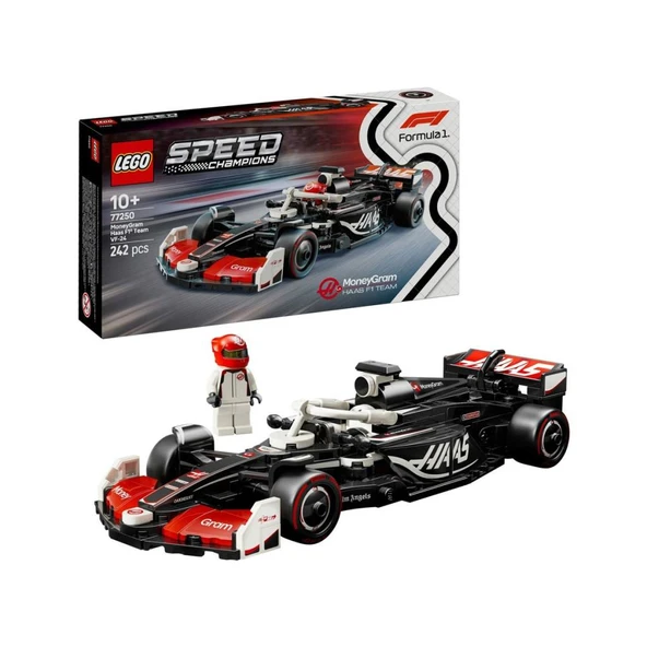 LEGO 77250 Speed Champions Moneygram Haas F1 Team Vf-24 Yarış Arabası ürün görseli 1