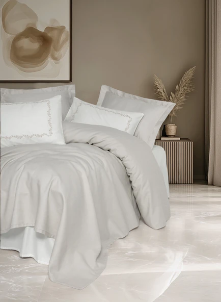 Cotton Box Serenity Bambu Çift Kişilik Pike Takımı Filima Bej ürün görseli 1