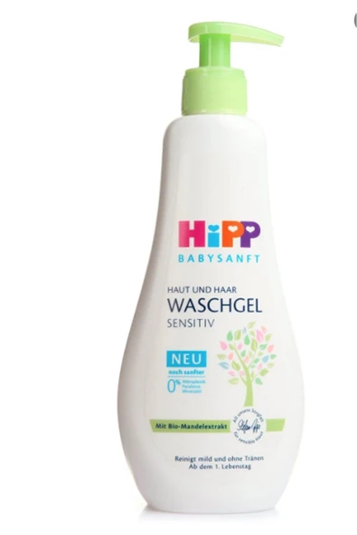 Hipp Babysanft Saç ve Vücut Duş Jeli 400 ml ürün görseli 1