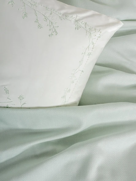 Cotton Box Serenity Bambu Çift Kişilik Pike Takımı Brisa Mint - Resim 3