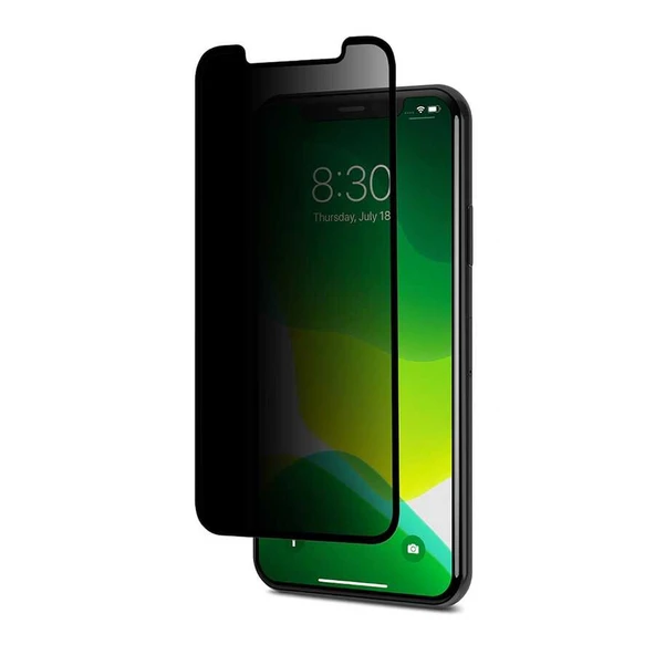 iPhone 16E 5D Hayalet Privacy Lüx Dayanıklı Cam Ekran Koruyucu ürün görseli 1
