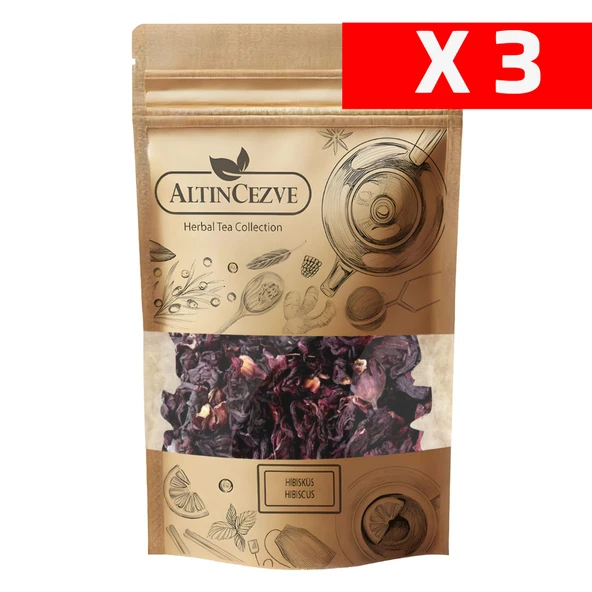 Altıncezve Hibiskus 50 Gr x 3 ürün görseli 1