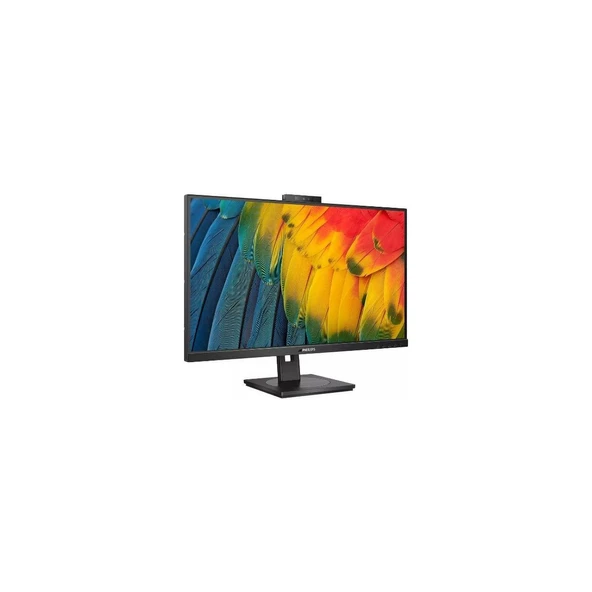 Philips 24B1U5301H 24 inç Full HD monitör, 5 MP web kamerası, yüksekliği ayarlanabilir, hoparlör (1920 x 1080, 75 Hz, HDMI, DisplayPort, USB-C, RJ45, USB Hub) siyah ürün görseli 1