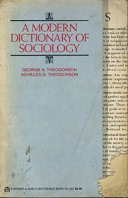 A Modern Dictionary Of Sociology ürün görseli 1