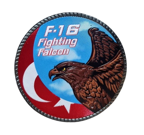 F-16 Figting Falcon PEÇ - Arma - TPU Patch ürün görseli 1