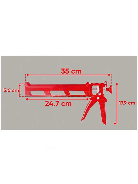 Profesyonel Plastik Silikon Tabanca - Resim 3