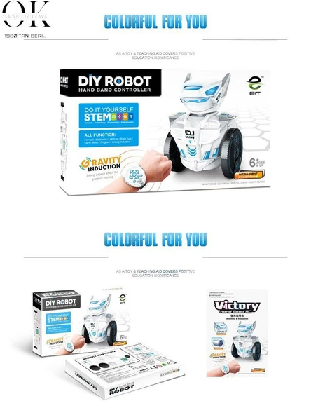 KZL-DIY007 ROBOT EGITIM SETI - Resim 6
